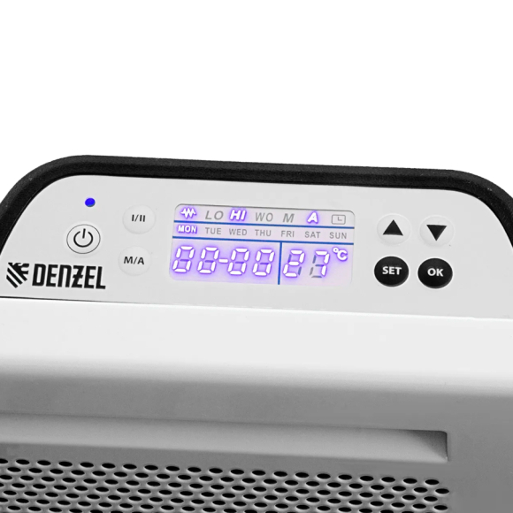 Конвектор гибридный электрический Denzel HybridX-1000 (98118)