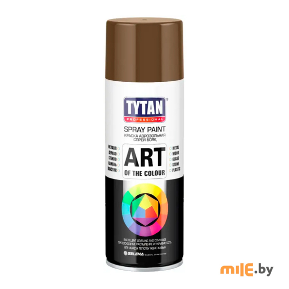 Аэрозольная краска Tytan RAL 8017 (коричневый) 400 мл