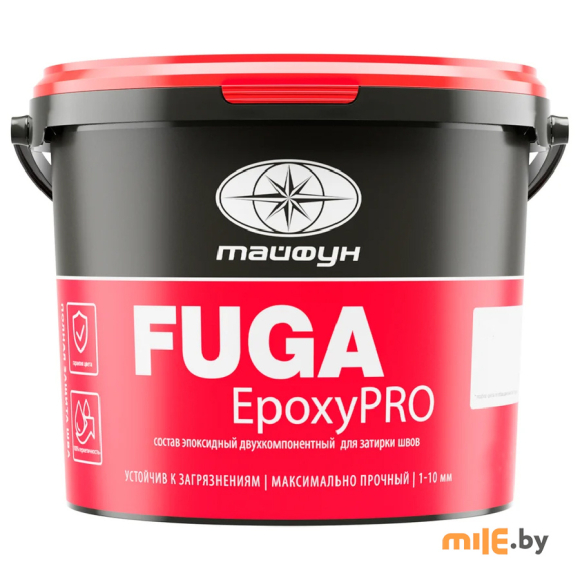 Фуга эпоксидная Тайфун EpoxyPRO (графитовая) 1 кг