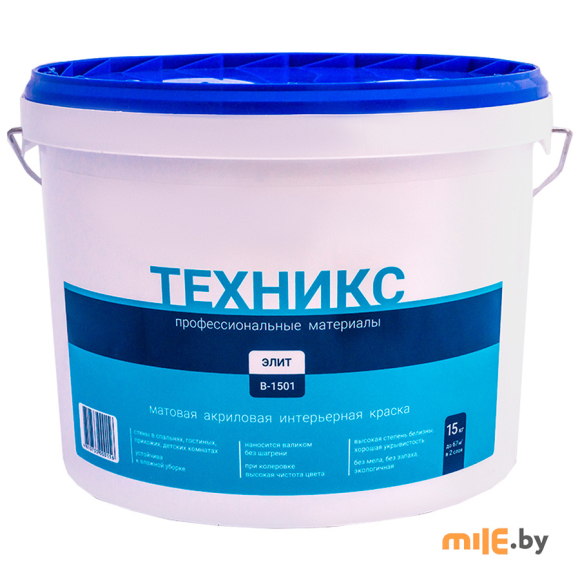 Краска Техникс Элит В-1501 P (белая) 15 кг