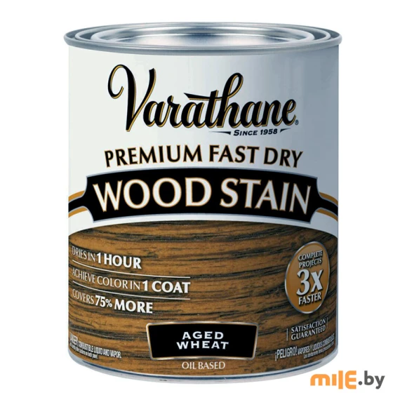 Масло Varathane FAST DRY быстросохнущее тонирующее 0,236 л (спелая пшеница)