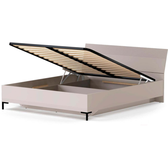 Кровать BRW DDomenica LOZ 160х200 М глин.серый 016