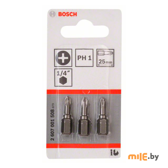 Биты Bosch для шуруповертов и торцовые ключи PH1 XH (2.607.001.508)