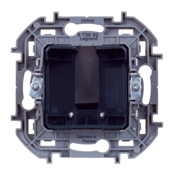 Вывод кабеля Legrand Inspiria 673892 (алюминий)