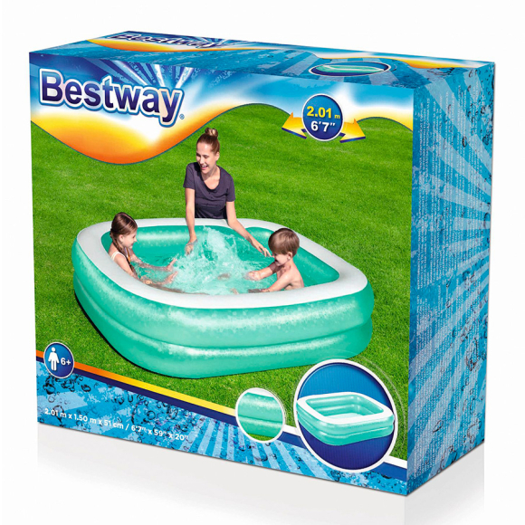 Бассейн Bestway (54005) надувной 150x201x51 см