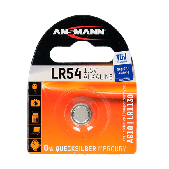 Батарейка LR54 Ansmann
