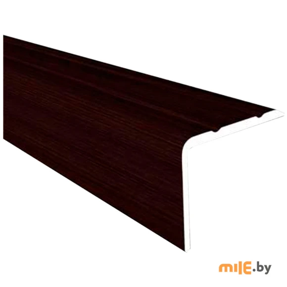 Порог угловой алюминиевый 3414-315Т КТМ 1800 x 24 x 20 (венге)