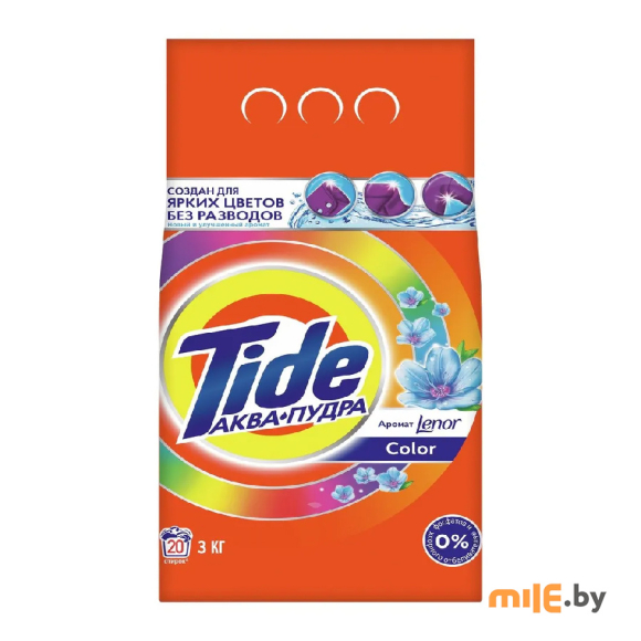 Порошок стиральный Tide Color Lenor 3 кг