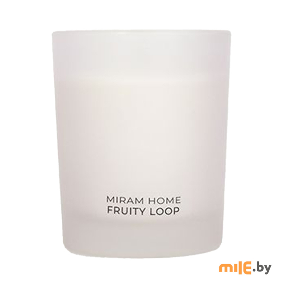 Свеча ароматическая Miram Home Fruity Loop (4012116)