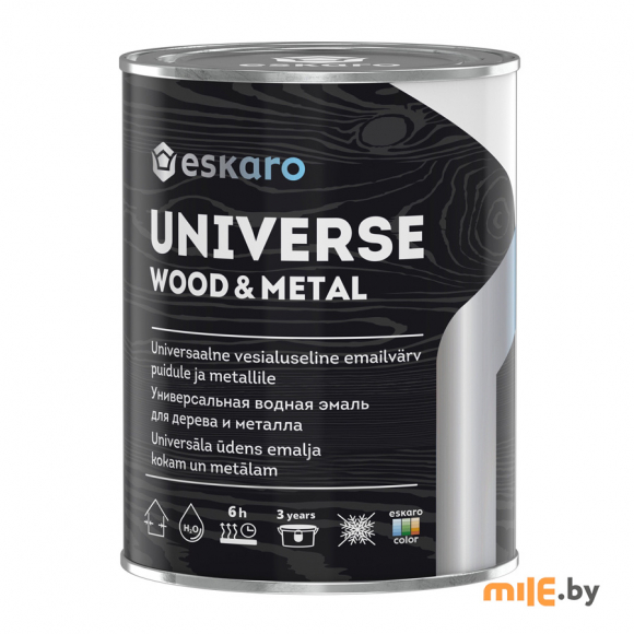 Эмаль Eskaro Universe Wood&Metal база А 0,9 л