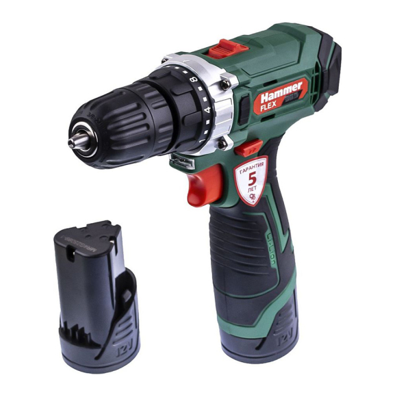 Дрель-шуруповерт Hammer Flex ACD12/2CS