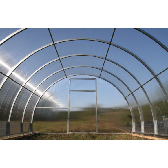 Теплица с покрытием КомфортПром 3,3х10, 40х20/1.0, ПК 3,8мм