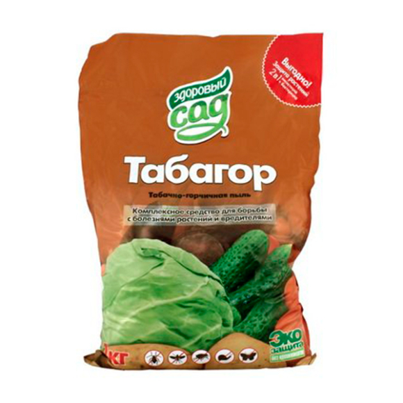 Табачно-горчичная пыль Здоровый сад Табагор 1 кг