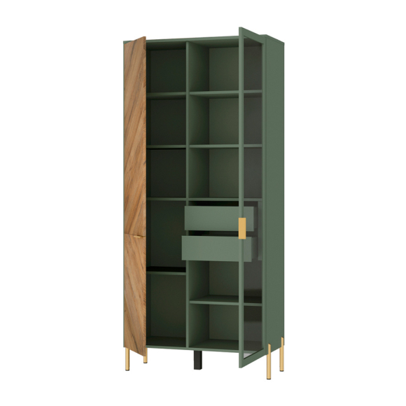 Шкаф Black Red White Siena REG1W1D