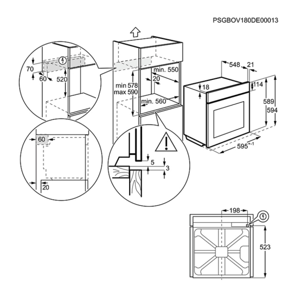 Духовой шкаф Electrolux OKC6H41X