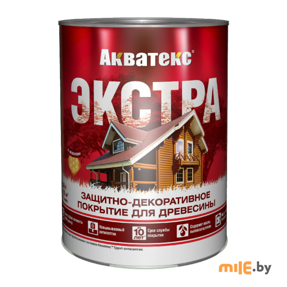 Состав Акватекс Экстра каштан 0,8 л