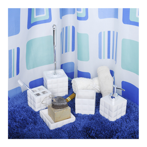 Стакан для зубных щеток с разделителем Verran Quadratto 860-11
