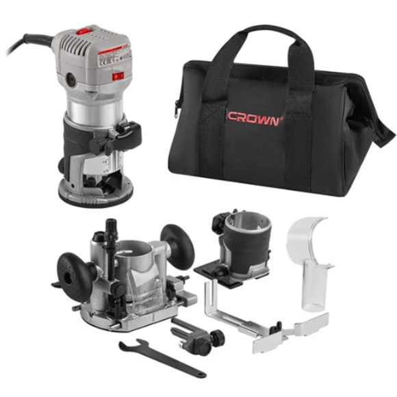 Фрезер кромочный CROWN CT11023S