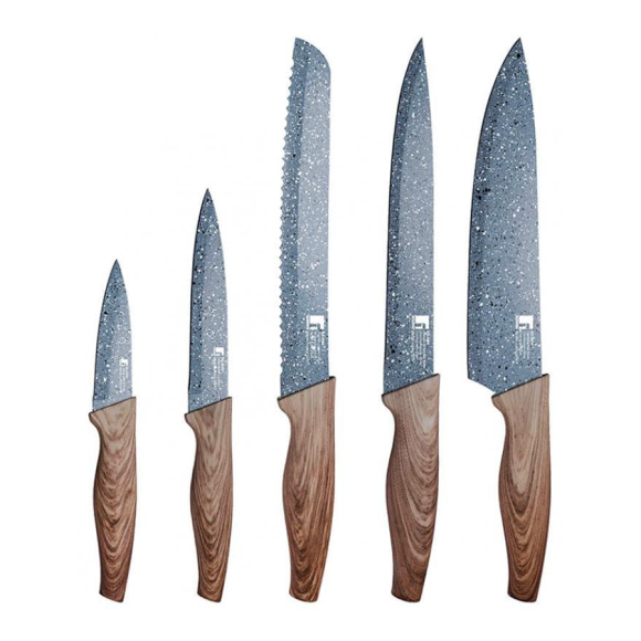 Набор кухонных ножей Bergner GRANIT (BG-9099) 5 шт.
