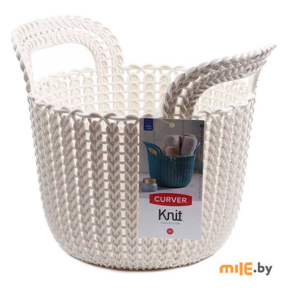 Корзинка для мелочей KNIT цвет белый 03671-X64-00