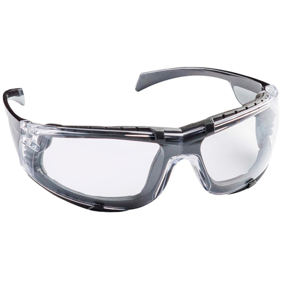 Защитные очки затемненные, кл.F, боковая защита, мягкая подкладка, устойч. к ударам 45м/с и УФ  1501-560002