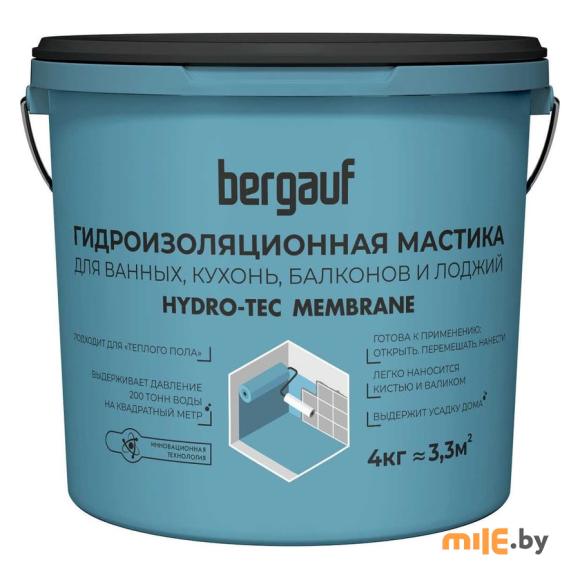 Мастика гидроизоляционная Bergauf Membrane U 4 кг