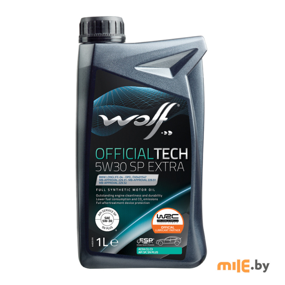 Масло моторное WOLF OfficialTech 5W-30 SP EXTRA 1 л