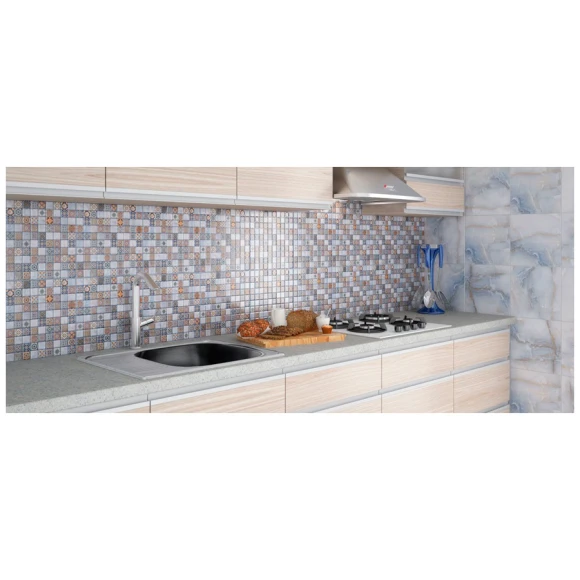Плитка керамическая Belani ТЕРРАЦЦО G синий 300x300