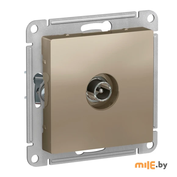 Розетка TV Schneider Electric AtlasDesign ATN000591 (шампань)