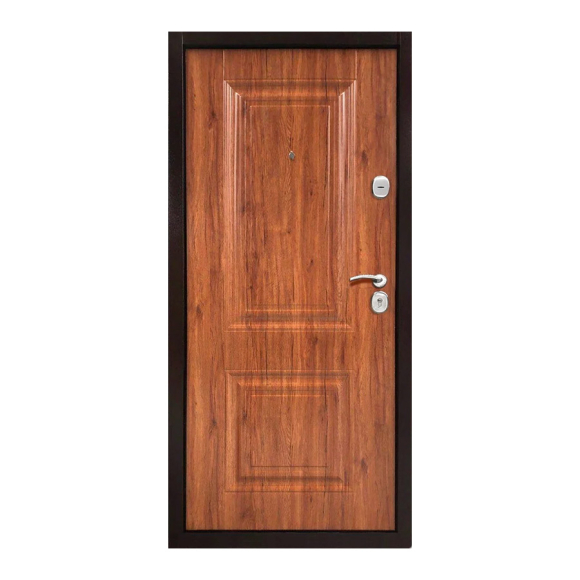 Входная металлическая дверь Магна Классика Античный Орех 2050х960 (правая)