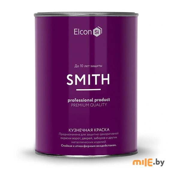 Краска кузнечная Elcon Smith 0,8 кг (чёрный)