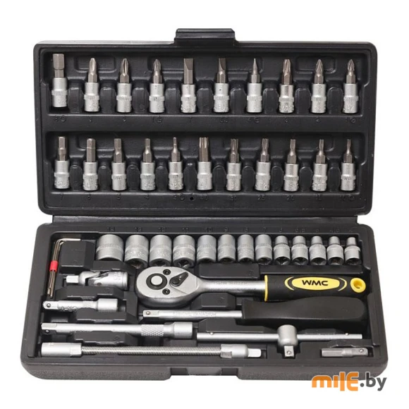 Набор инструментов WMC TOOLS 2462-5 (46 пр)