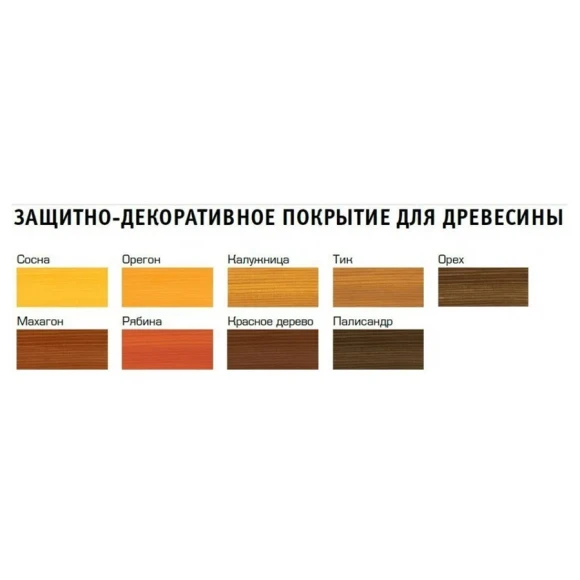 Защитно-декоративное покрытие для древесины  Profiwood 0,75 л/0,7 кг (орегон)