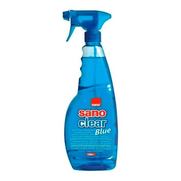 Спрей для чистки стекол и различных поверхностей Clear Sano 1 л