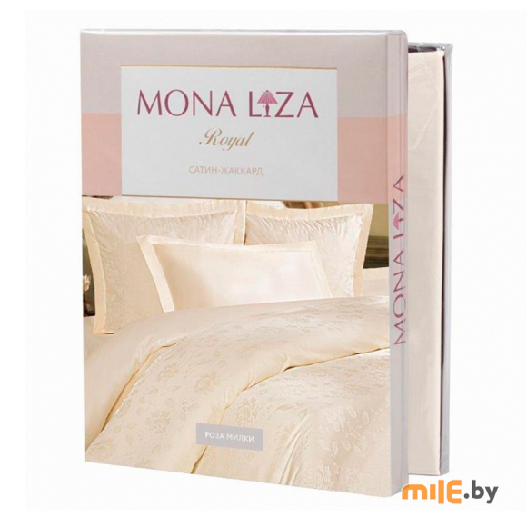 Комплект постельного белья Mona Liza Royal 5438/04 Роза милки н(2)50x70 см, н(2)70x70 см