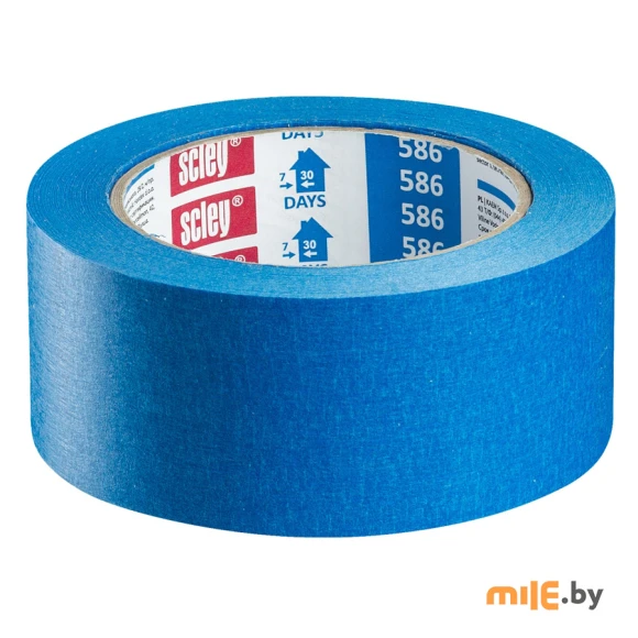 Лента малярная Scley 586 (0300-863338) синий 38мм х 33м