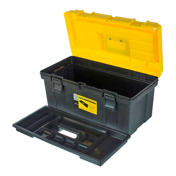 Ящик для инструментов ТЕК.А.ТЕК BEX24-3 (жёлтый)