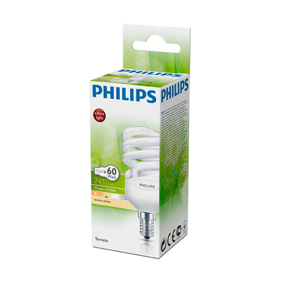 Лампа энергосберегающая Philips Stick 12 Вт (2700 К)