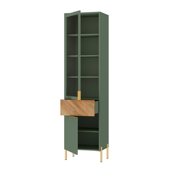 Шкаф Black Red White Siena REG1W1D1S