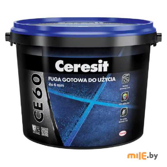 Фуга Ceresit CE60 графит (16) 2 кг