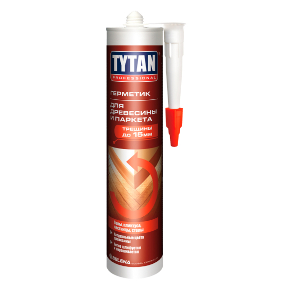 Герметик акриловый для дерева и паркета Tytan Professional (17171) (махагон) 310 мл