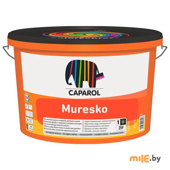 Краска Caparol фасадная Muresko-Premium Basis 1 2,5 л