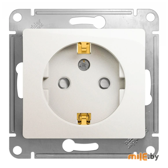 Розетка Schneider Electric Glossa (GSL000645) перламутр