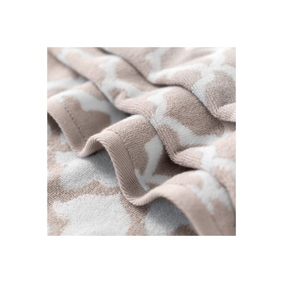 Полотенце махровое Verossa Treviso 50x33 см (кофе, белый)