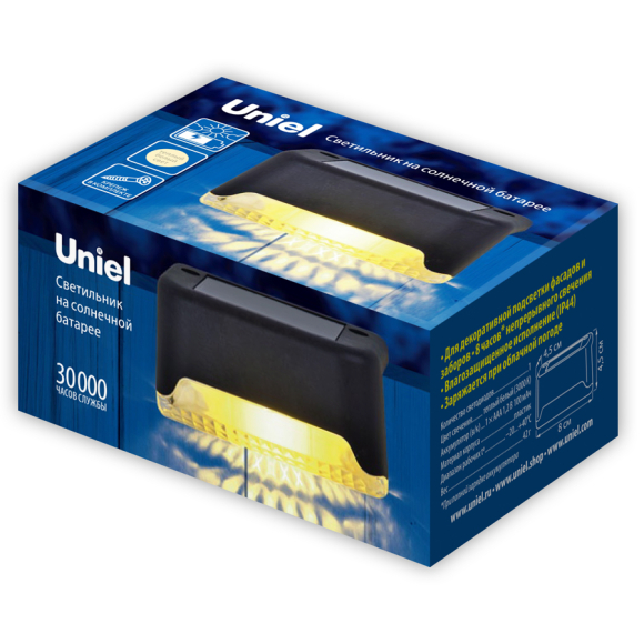 Cветильник настенный Uniel на солнечной батарее USL-F-250/PM050 Flash