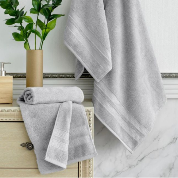 Полотенце махровое Verossa Reticolo (734494) 70х140 см холодный серый