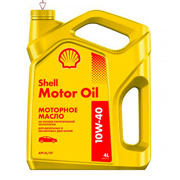 Масло моторное Shell Motor Oil 10W-40 4 л