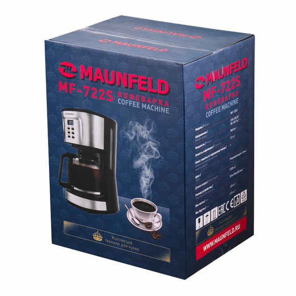 Кофеварка капельного типа Maunfeld MF-722S