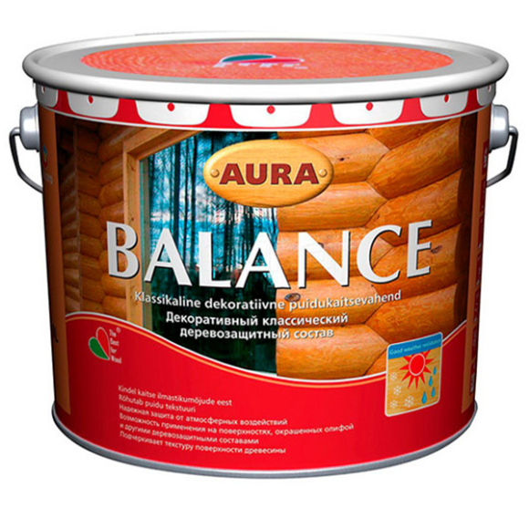 Антисептик Aura Wood Balance 2,7 л (прозрачный)