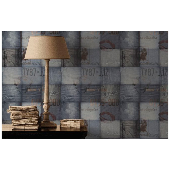 Обои виниловые на флизелиновой основе Grandeco Exposed Warehouse EW (2202) 0,53x10 м